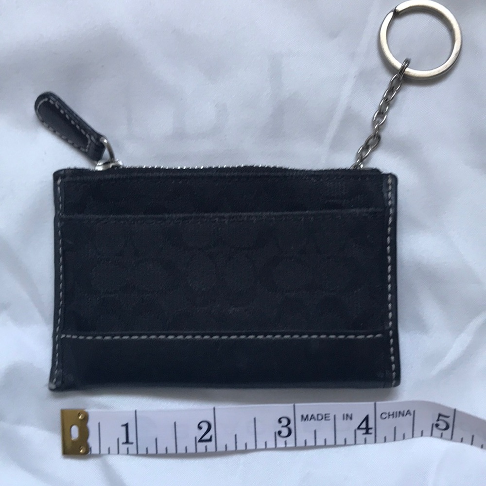 Coach keychain wallet
